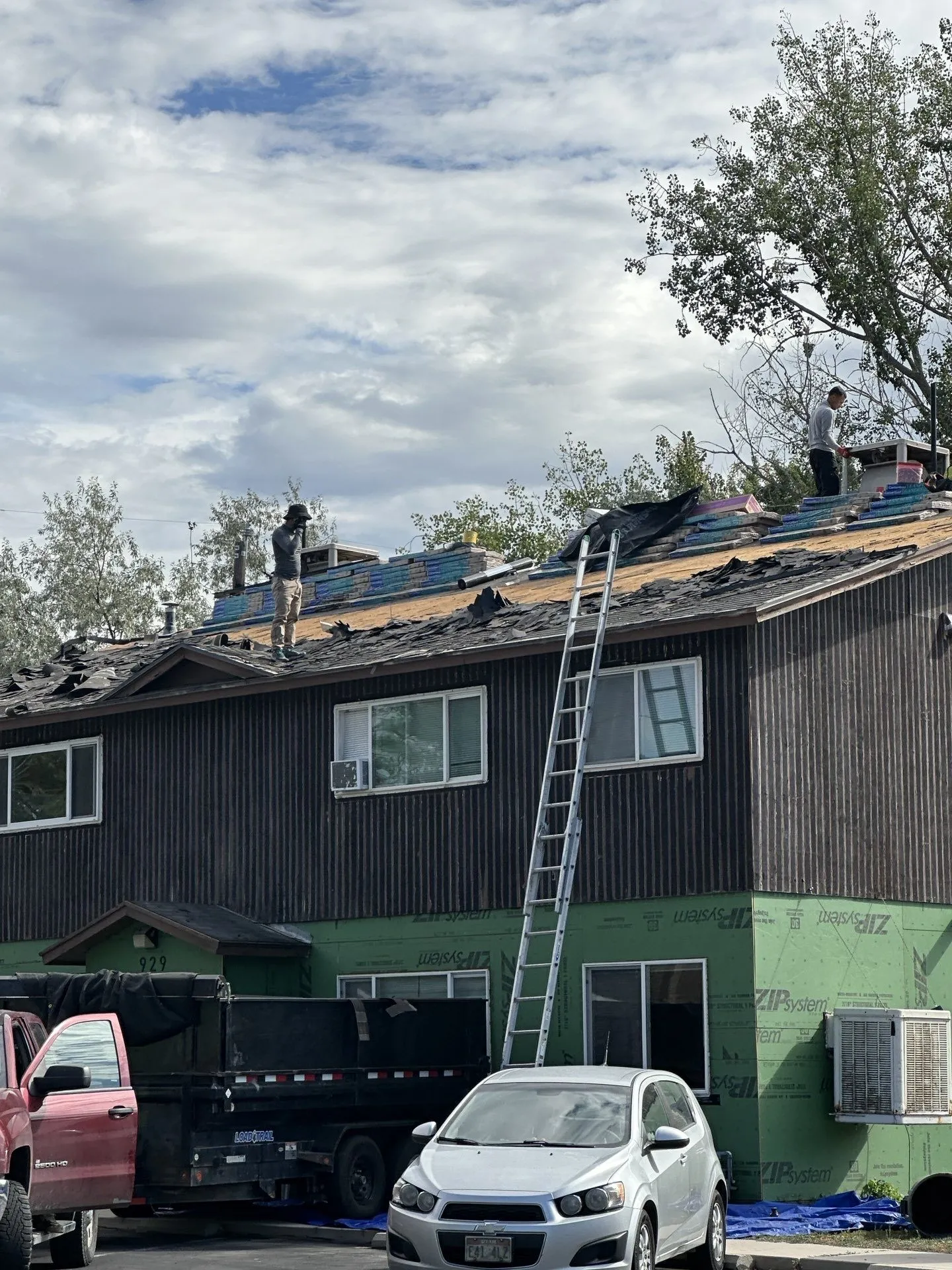 Commercial reroof completed by Frame Roofing Utah in Millcreek, Utah