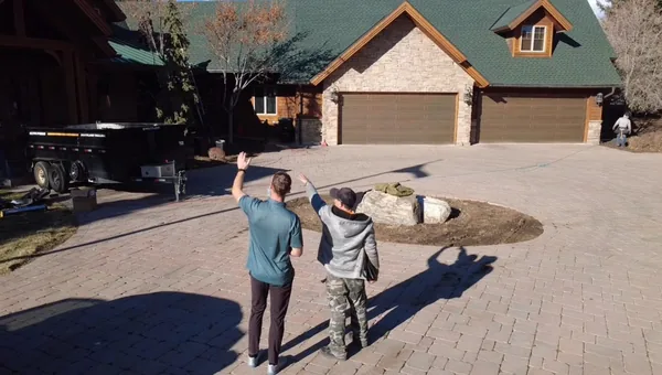 Clean roof surface ready for solar panel installation with Utah mountains